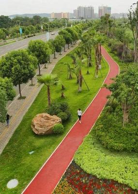 綿陽城區添新景！7萬余平方米景觀大道亮相，市民休閑再添好去處